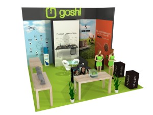 BOOTH BUILD IN CES ASIA 